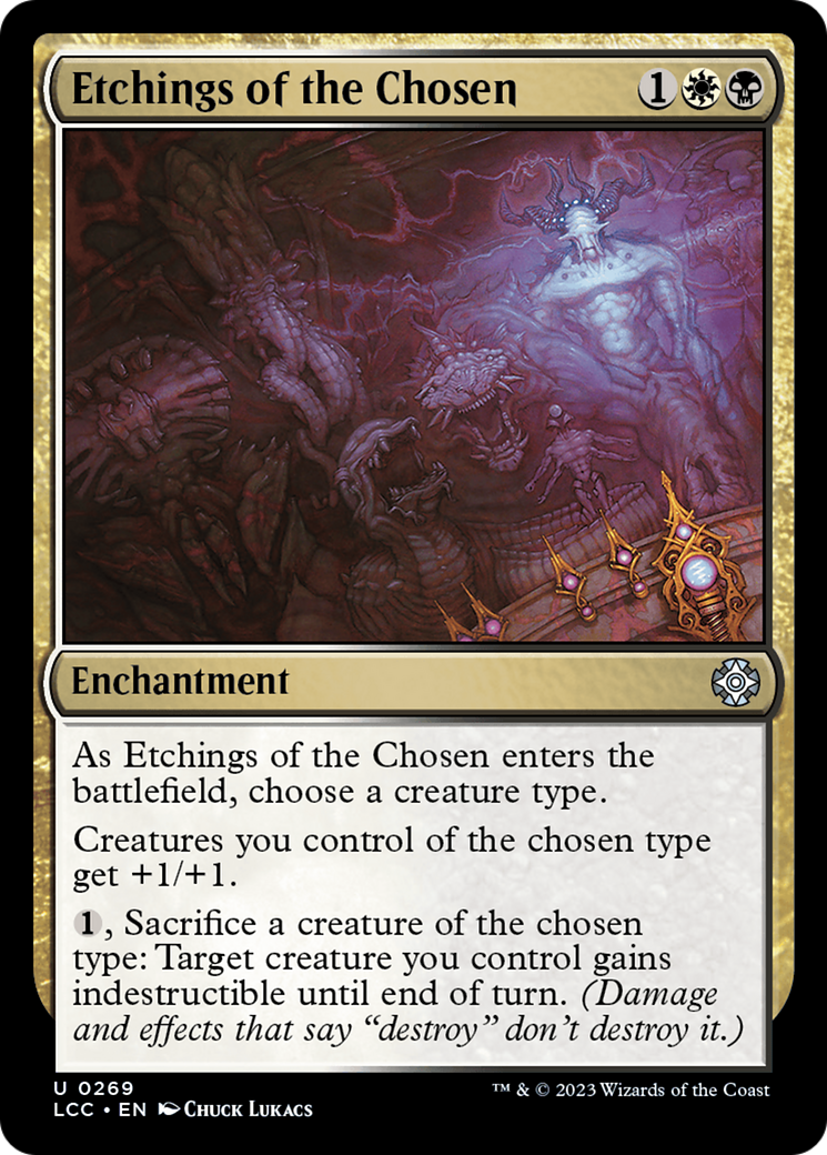 Etchings of the Chosen [The Lost Caverns of Ixalan Commander] | Magic Magpie