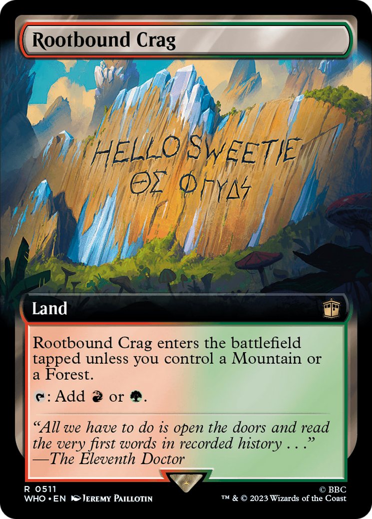 Rootbound Crag (Extended Art) [Doctor Who] | Magic Magpie