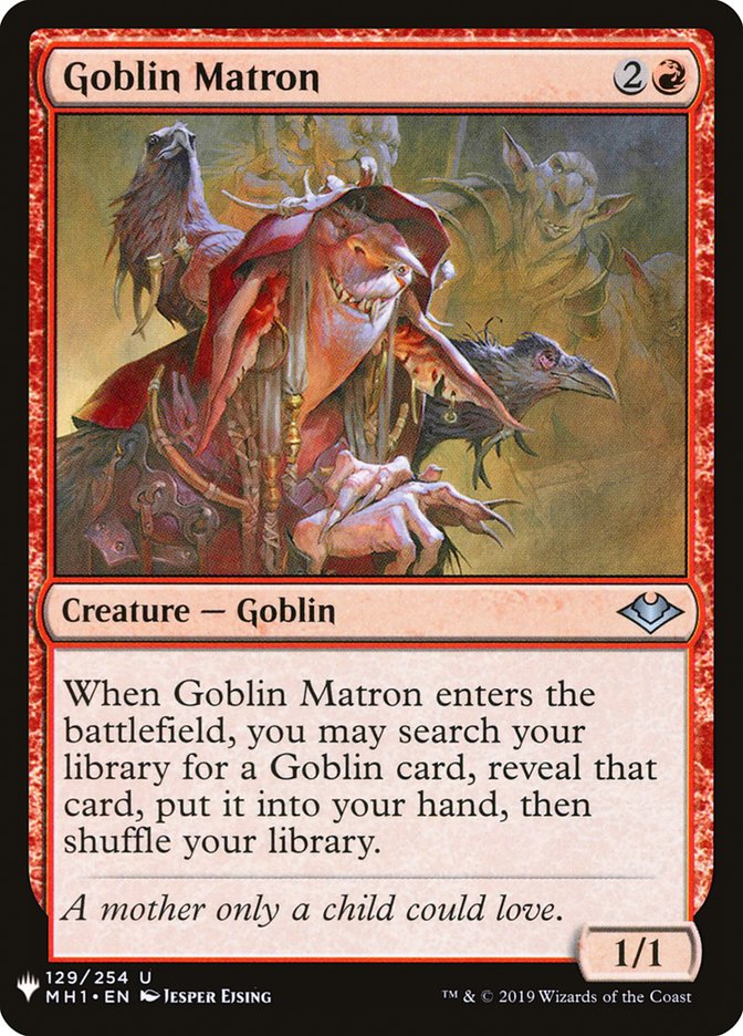 Goblin Matron [Mystery Booster] | Magic Magpie