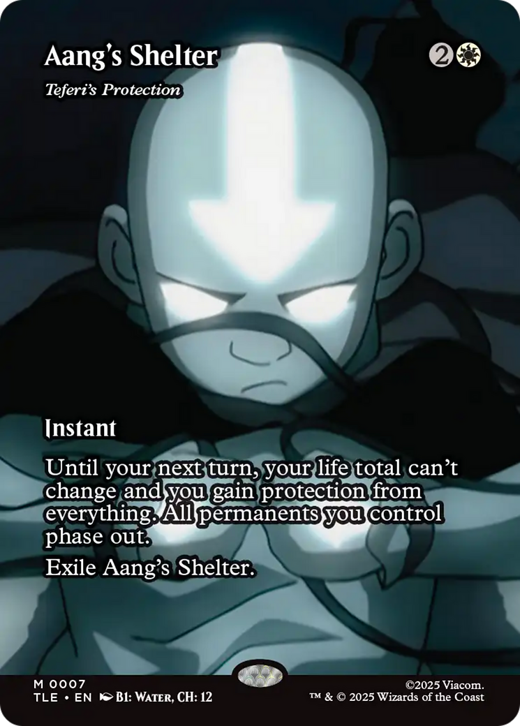Aang's Shelter - Teferi's Protection (Borderless) [Avatar: The Last Airbender: Eternal-Legal] | Magic Magpie