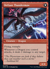 Invasion of Tarkir // Defiant Thundermaw [March of the Machine] | Magic Magpie