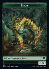 Satyr // Beast Double-Sided Token [Commander Legends: Battle for Baldur's Gate Tokens] | Magic Magpie