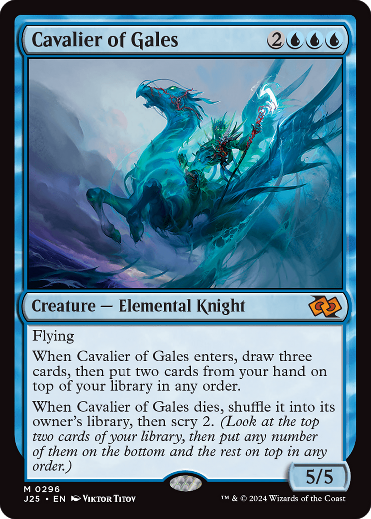 Cavalier of Gales [Foundations Jumpstart] | Magic Magpie