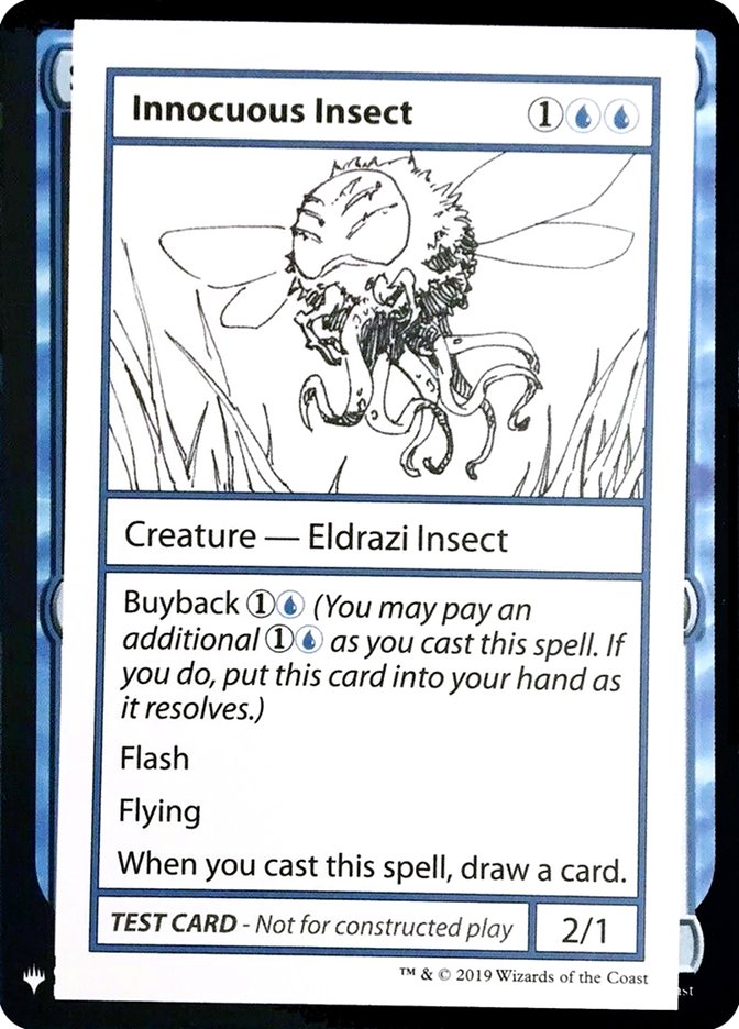 Innocuous Insect [Mystery Booster Playtest Cards] | Magic Magpie