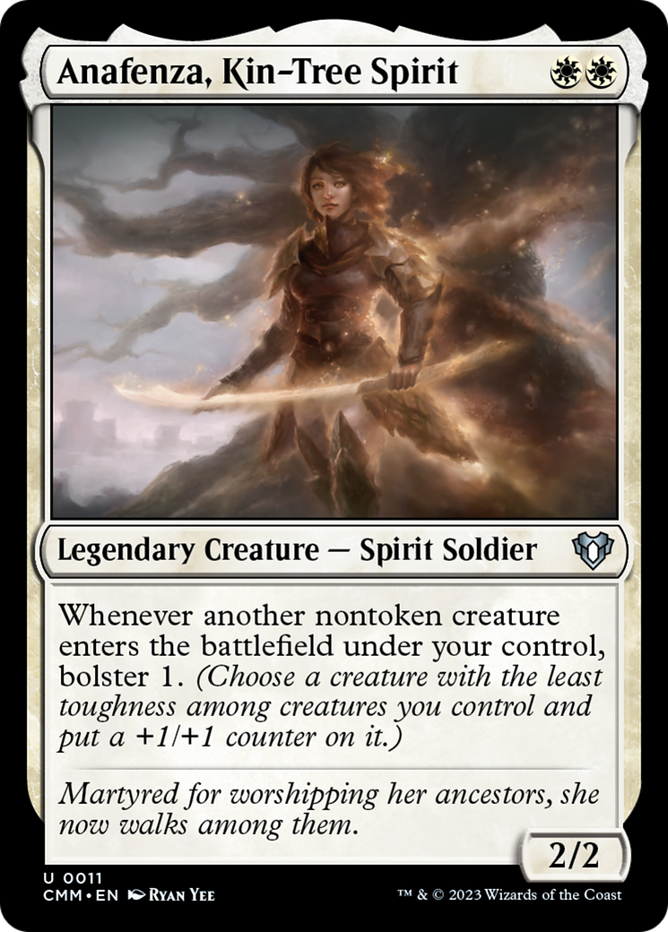 Anafenza, Kin-Tree Spirit [Commander Masters] | Magic Magpie