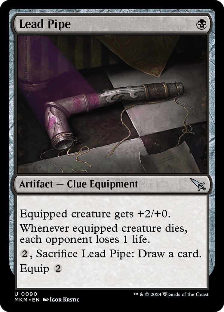 Lead Pipe [Murders at Karlov Manor] | Magic Magpie