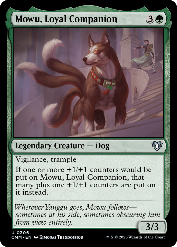 Mowu, Loyal Companion [Commander Masters] | Magic Magpie