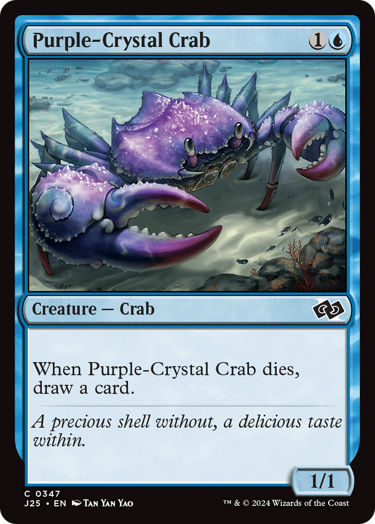 Purple-Crystal Crab [Foundations Jumpstart] | Magic Magpie