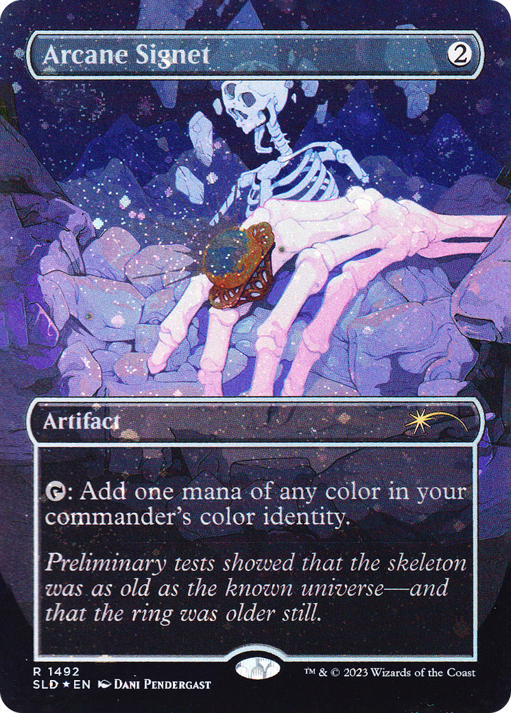 Arcane Signet (1492) (Galaxy Foil) [Secret Lair Drop Series] | Magic Magpie