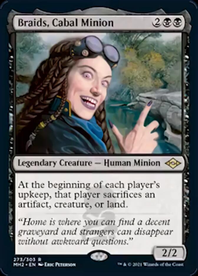 Braids, Cabal Minion (Foil Etched) [Modern Horizons 2] | Magic Magpie