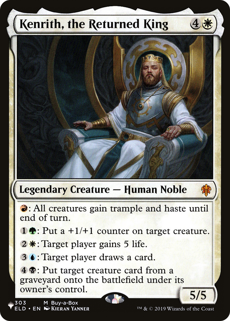 Kenrith, the Returned King [The List] | Magic Magpie