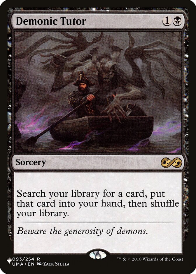 Demonic Tutor [The List] | Magic Magpie