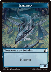Leviathan // Beast Double-Sided Token [Reality Fracture Tokens] | Magic Magpie