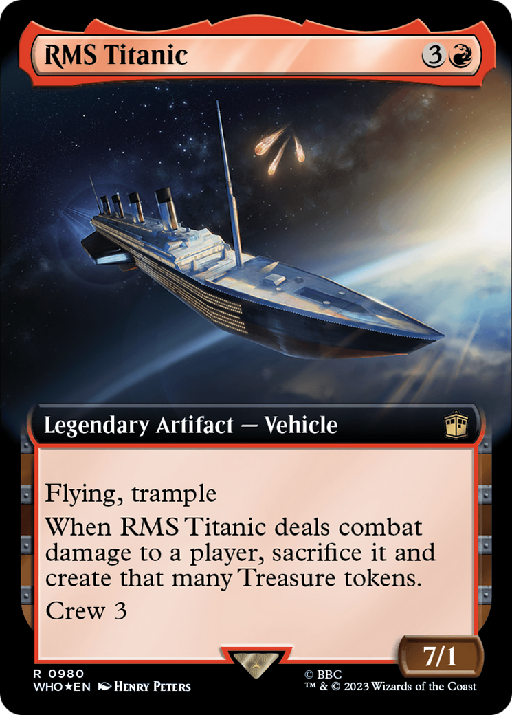 RMS Titanic (Extended Art) (Surge Foil) [Doctor Who] | Magic Magpie