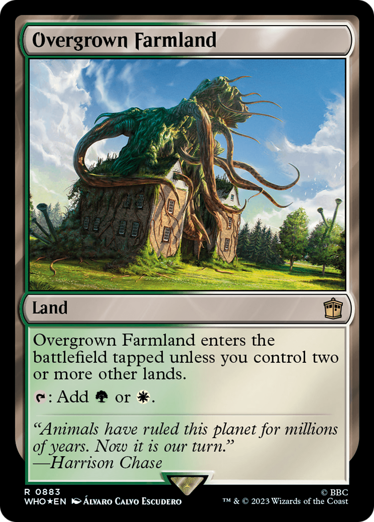 Overgrown Farmland (Surge Foil) [Doctor Who] | Magic Magpie