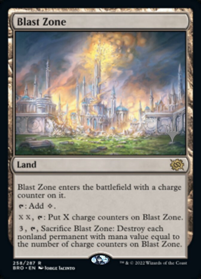 Blast Zone (Promo Pack) [The Brothers' War Promos] | Magic Magpie