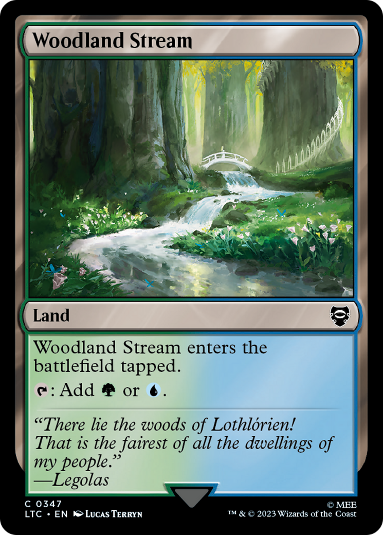 Woodland Stream [The Lord of the Rings: Tales of Middle-Earth Commander] | Magic Magpie