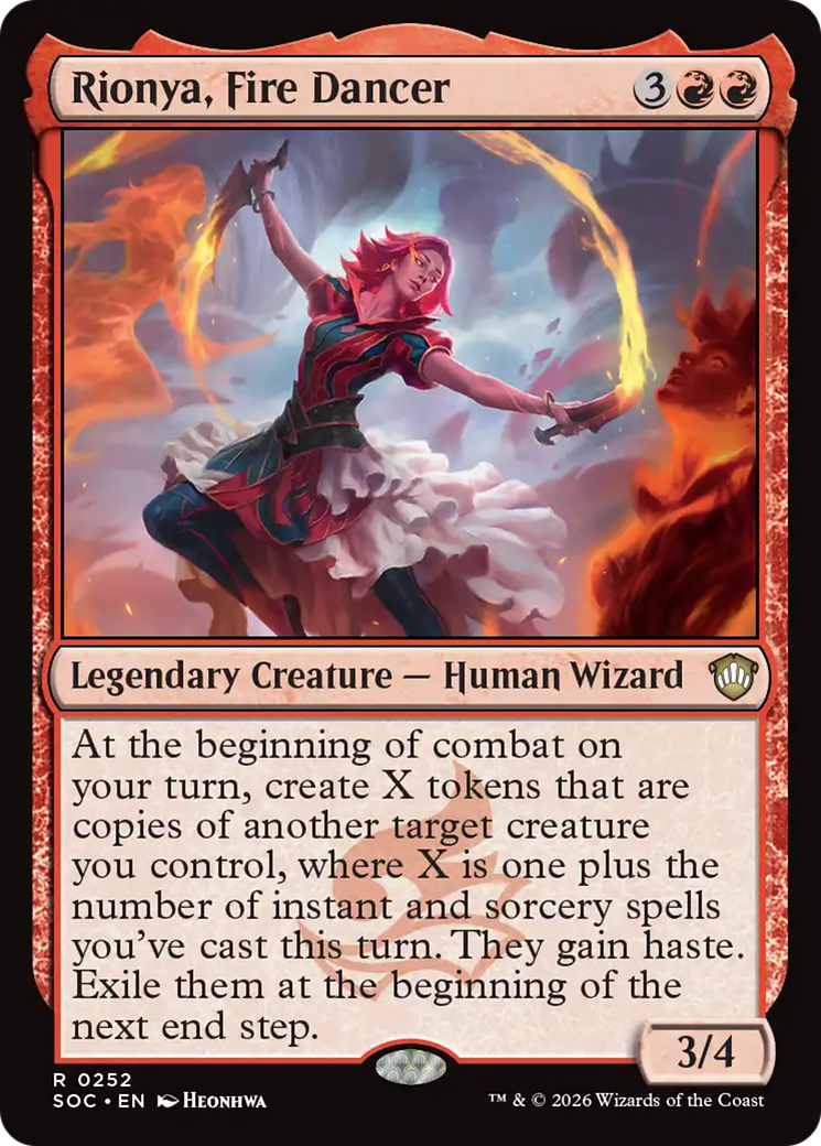 Rionya, Fire Dancer [Secrets of Strixhaven Commander] | Magic Magpie