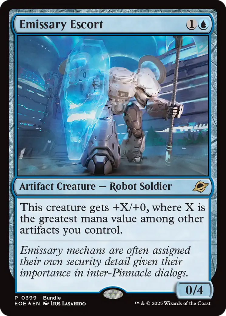 Emissary Escort [Edge of Eternities Prerelease Promos] | Magic Magpie