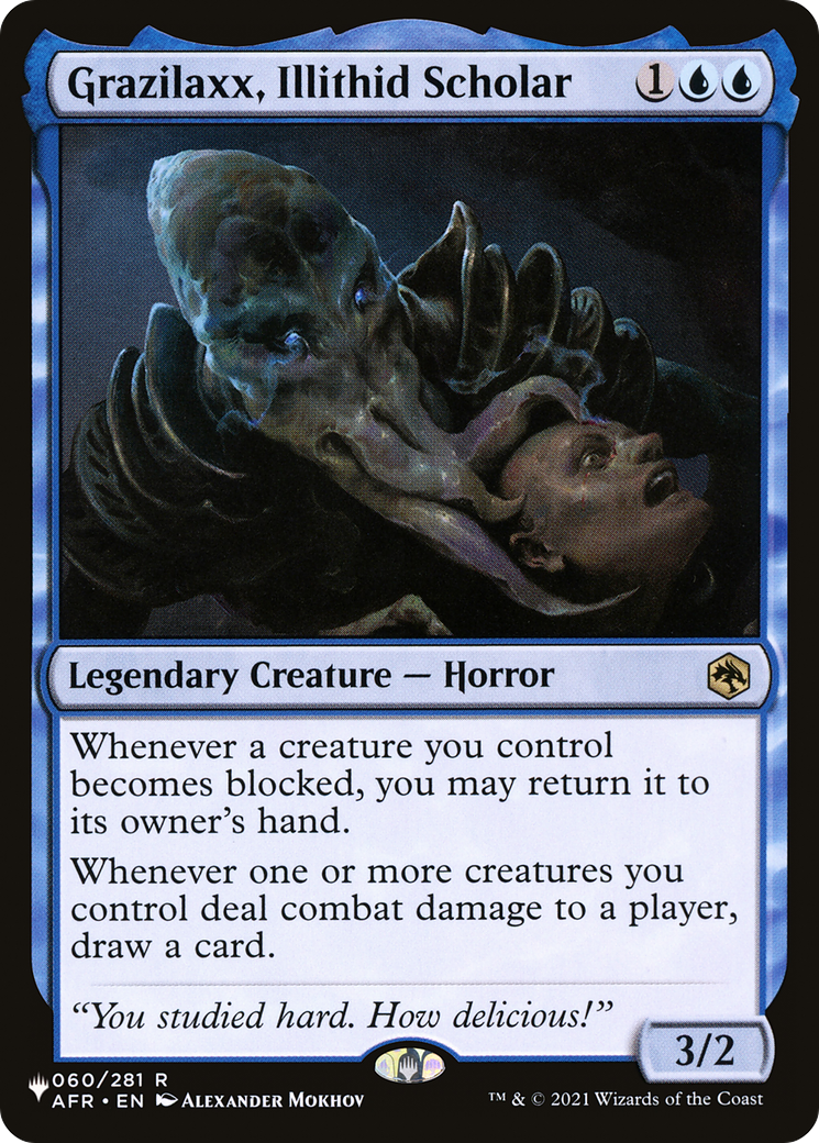 Grazilaxx, Illithid Scholar [The List] | Magic Magpie