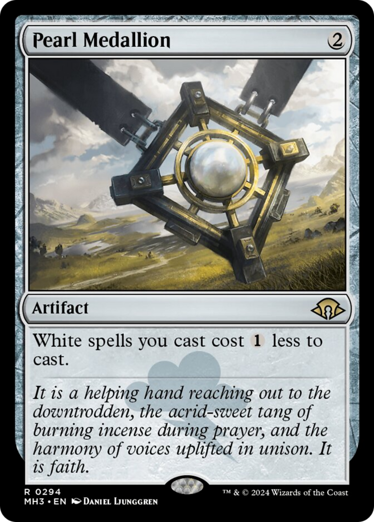 Pearl Medallion [Modern Horizons 3] | Magic Magpie