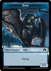 Servo // Bird Double-Sided Token [Modern Horizons 3 Tokens] | Magic Magpie