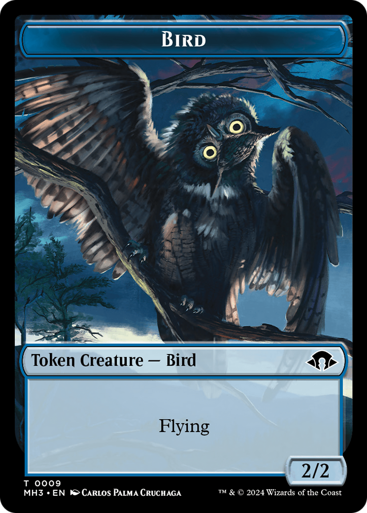 Servo // Bird Double-Sided Token [Modern Horizons 3 Tokens] | Magic Magpie