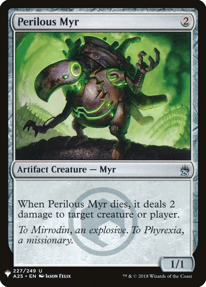 Perilous Myr [Mystery Booster] | Magic Magpie