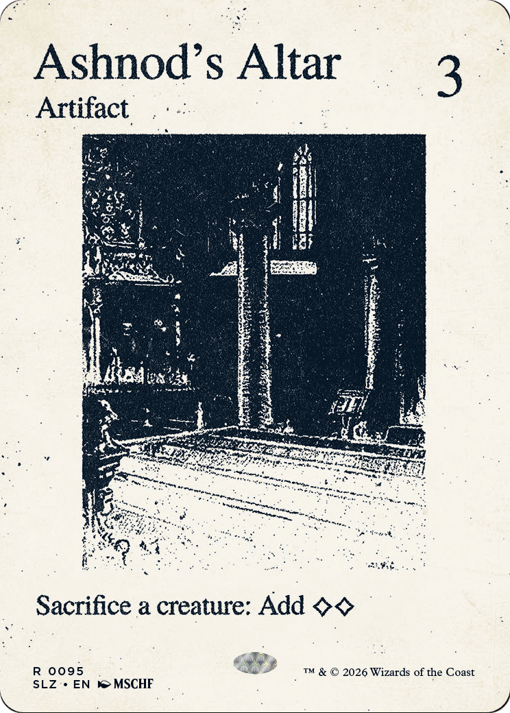 Ashnod's Altar (0095) [Secret Lair x MSCHF: The Zeta Set] | Magic Magpie