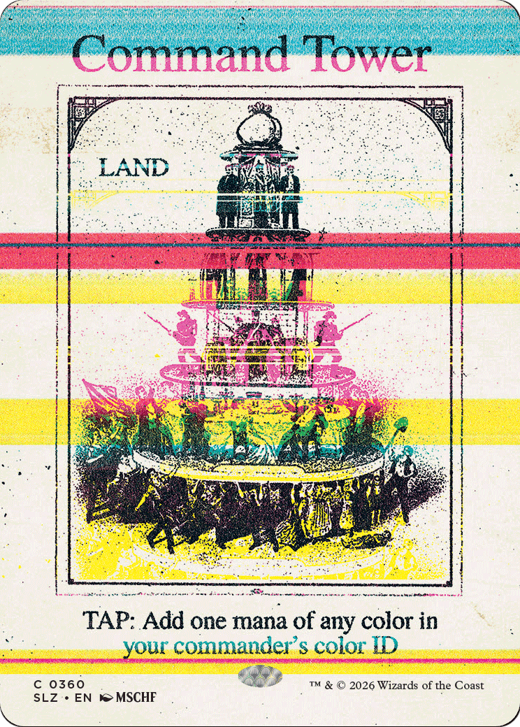 Command Tower (0360) [Secret Lair x MSCHF: The Zeta Set] | Magic Magpie