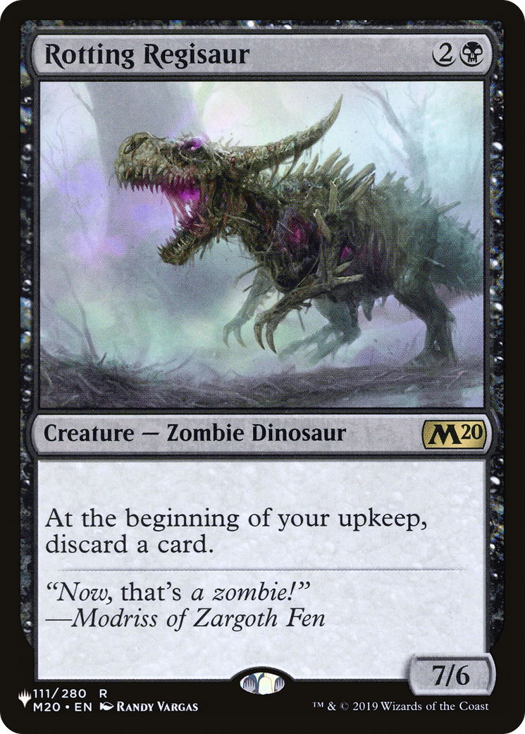 Rotting Regisaur [The List] | Magic Magpie