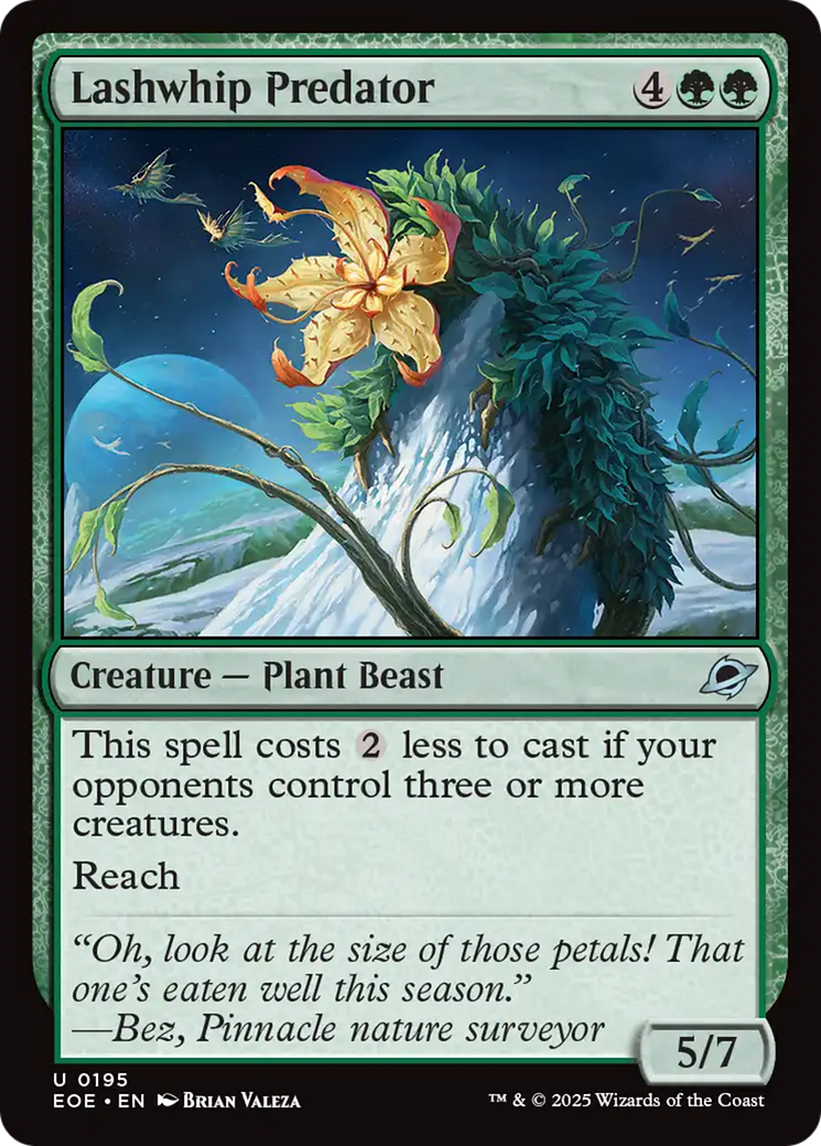 Lashwhip Predator [Edge of Eternities] | Magic Magpie