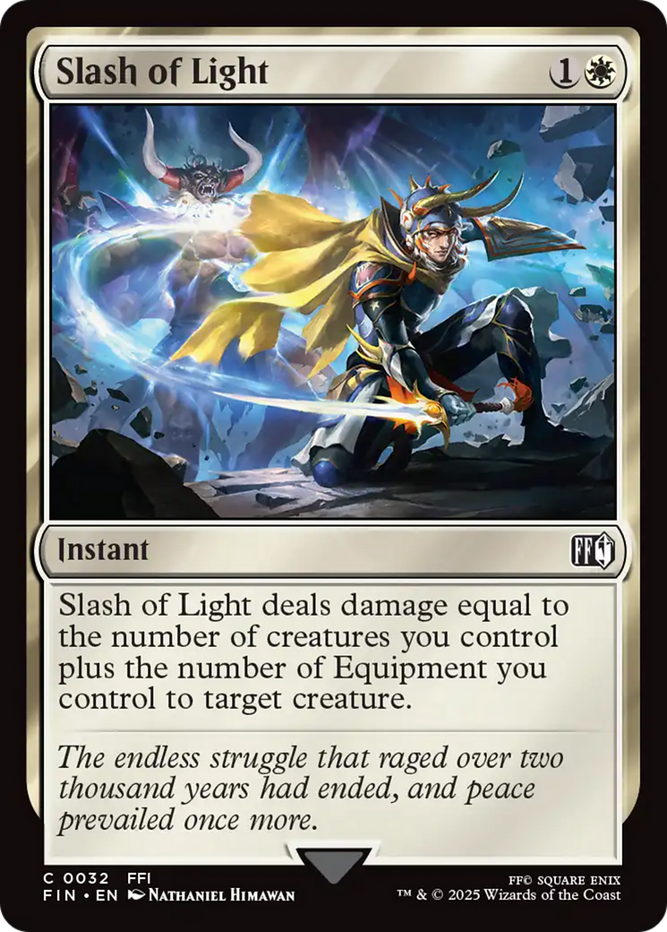 Slash of Light [FINAL FANTASY] | Magic Magpie