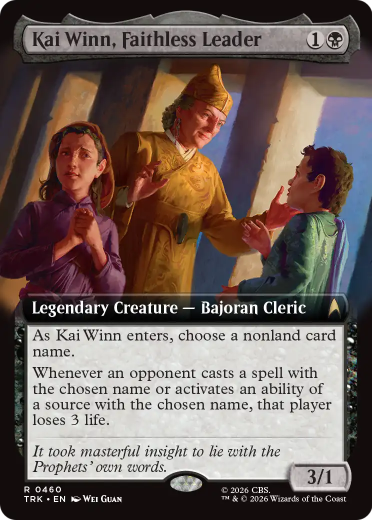 Kai Winn, Faithless Leader (Extended Art) [Star Trek] | Magic Magpie