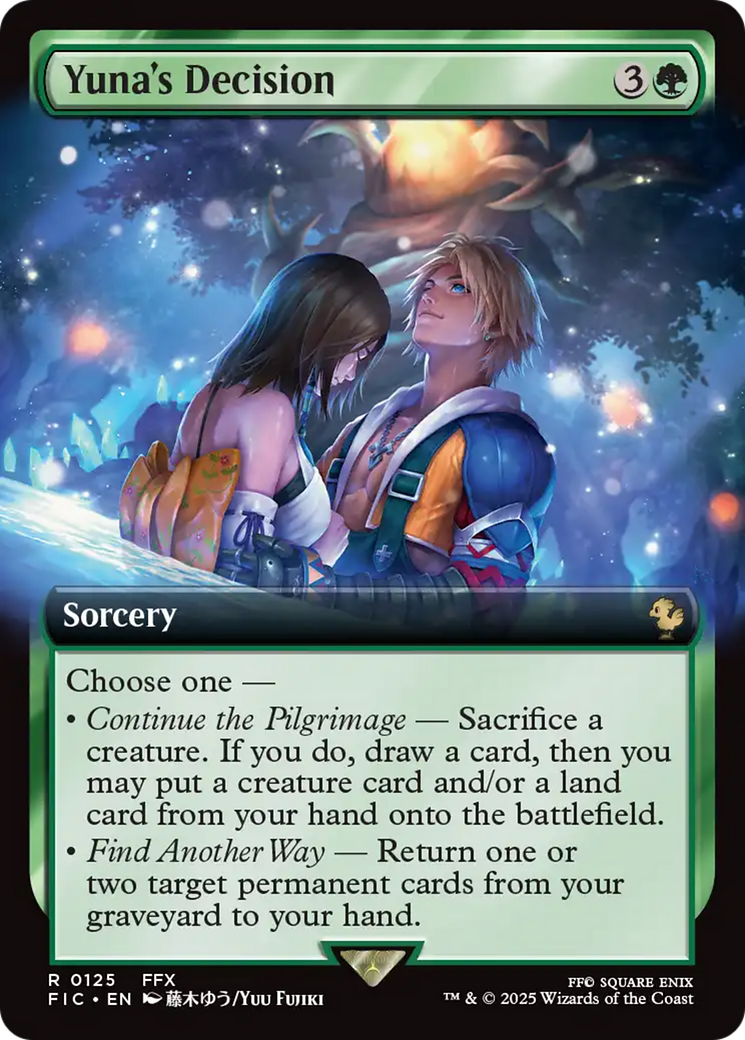 Yuna's Decision (Extended Art) [FINAL FANTASY Commander] | Magic Magpie
