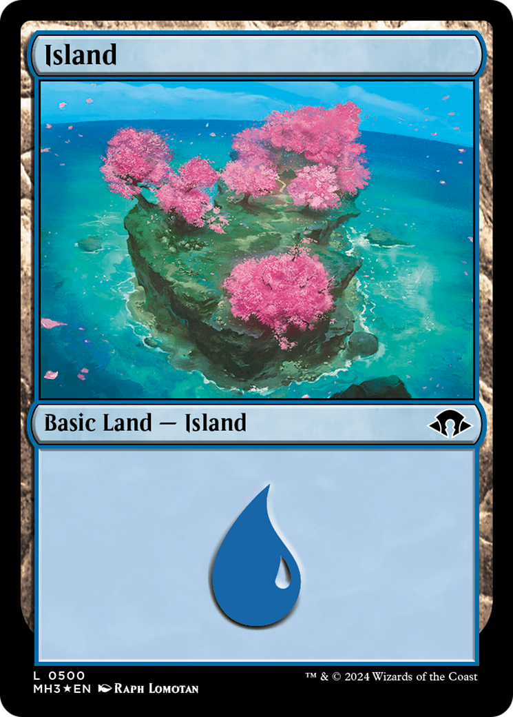 Island (0500) (Ripple Foil) [Modern Horizons 3] | Magic Magpie