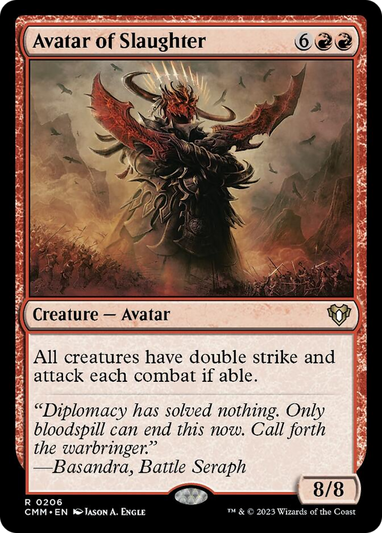 Avatar of Slaughter [Commander Masters] | Magic Magpie