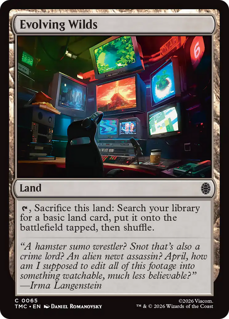 Evolving Wilds [Teenage Mutant Ninja Turtles Commander] | Magic Magpie