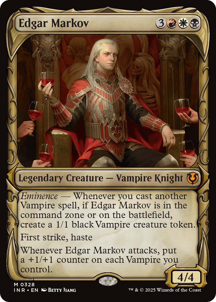 Edgar Markov (Showcase) [Innistrad Remastered] | Magic Magpie