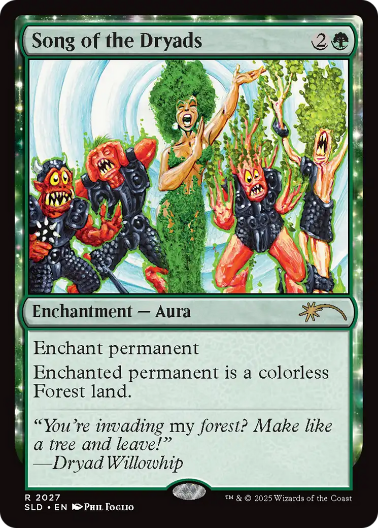 Song of the Dryads (2027) [Secret Lair Drop Series] | Magic Magpie