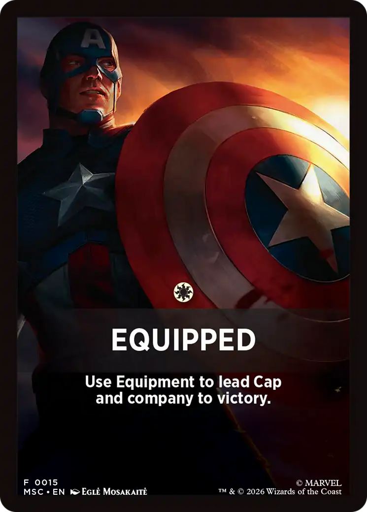 Equipped Theme Card [Marvel Super Heroes Commander] | Magic Magpie