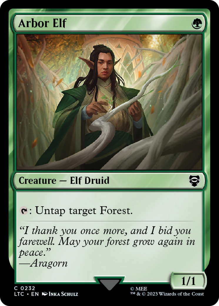 Arbor Elf [The Lord of the Rings: Tales of Middle-Earth Commander] | Magic Magpie