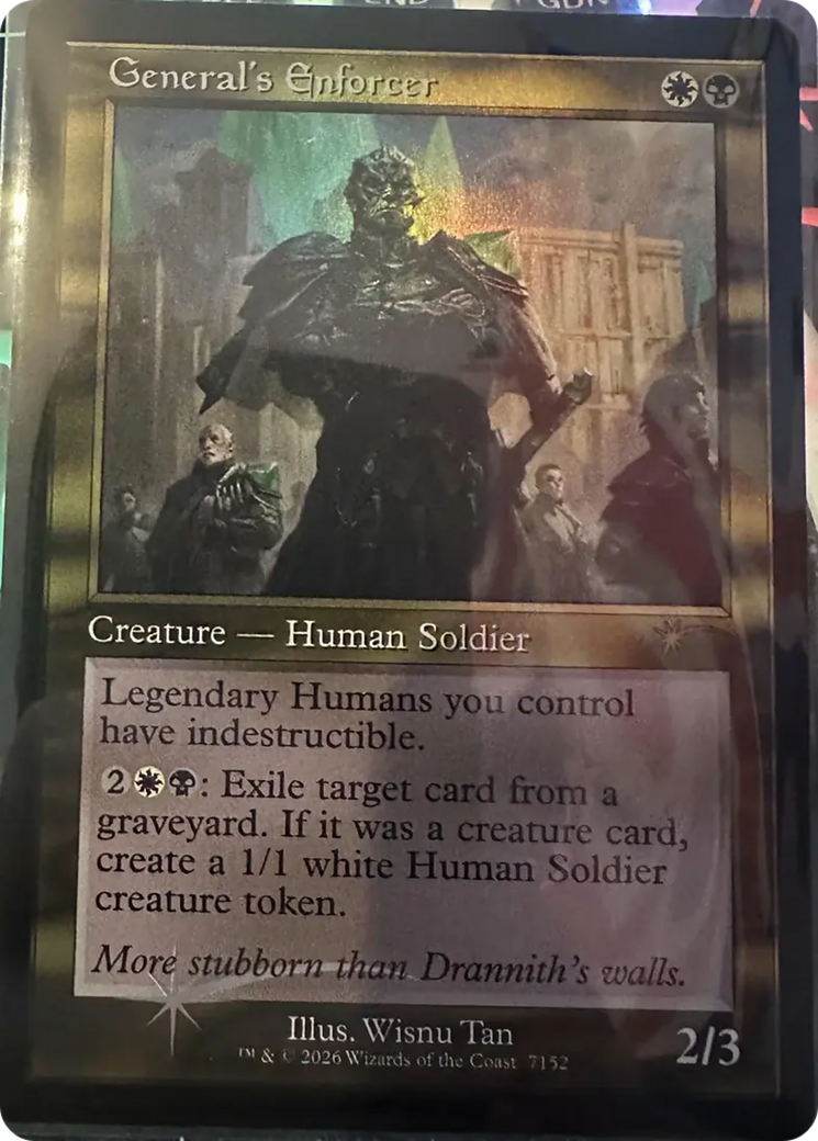 General's Enforcer (7152) (Retro Frame) [Secret Lair Drop Series] | Magic Magpie