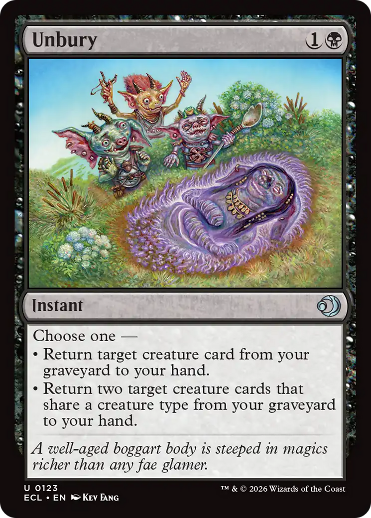 Unbury [Lorwyn Eclipsed] | Magic Magpie