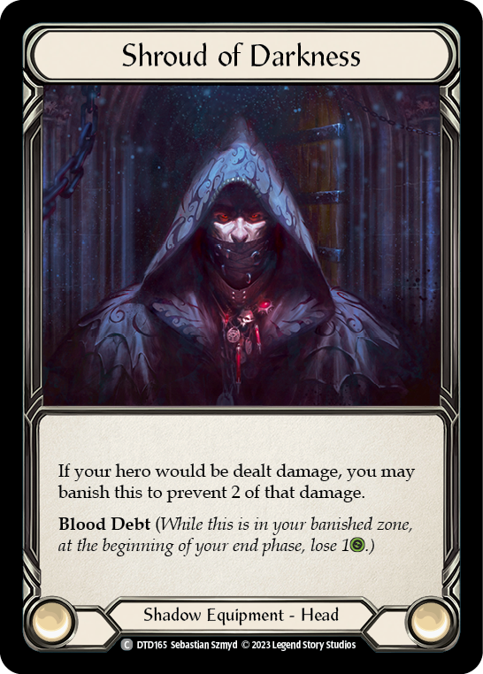 Shroud of Darkness [DTD165] (Dusk Till Dawn)  Cold Foil | Magic Magpie