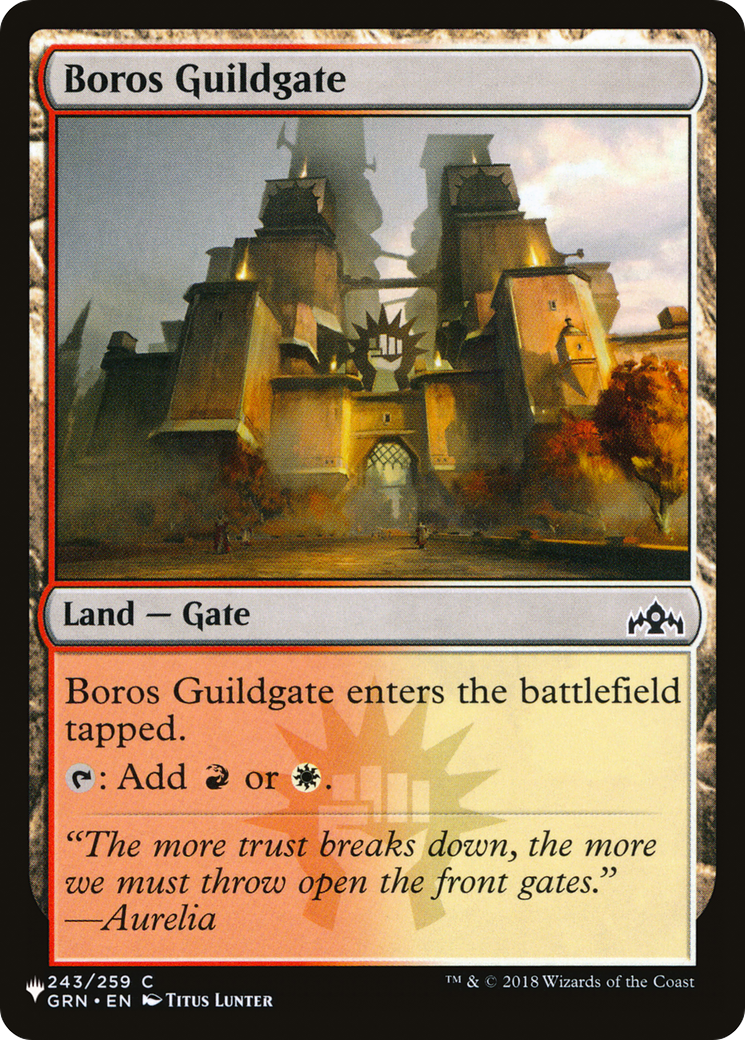 Boros Guildgate [The List] | Magic Magpie