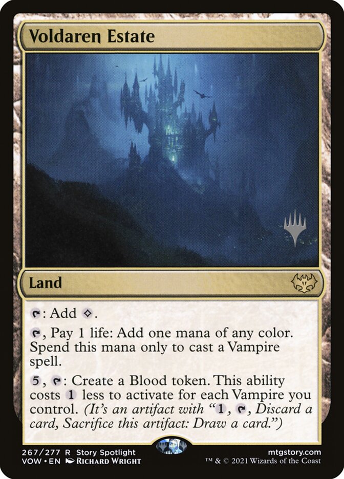 Voldaren Estate (Promo Pack) [Innistrad: Crimson Vow Promos] | Magic Magpie