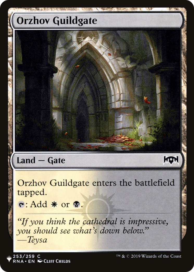 Orzhov Guildgate (253) [The List] | Magic Magpie