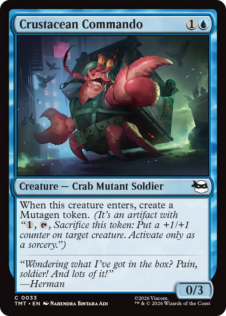 Crustacean Commando [Teenage Mutant Ninja Turtles] | Magic Magpie