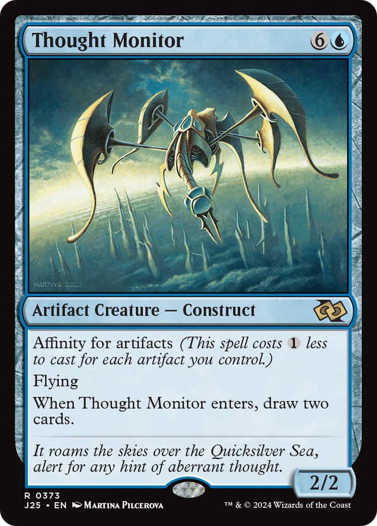 Thought Monitor [Foundations Jumpstart] | Magic Magpie